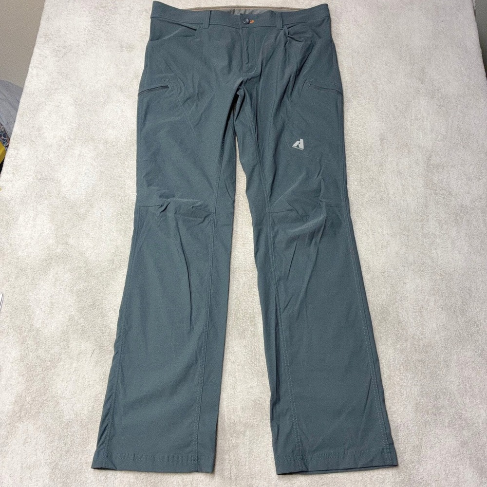 Eddie Bauer First Ascent Guide Pro Pants Gray Hiking Technical Mens T38x36 38x36
